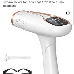 Laser hair removal, never used
